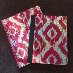 Matching Spiral Notebook and Composition Book Pair